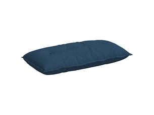 Coussin de dos, coussin de dossier bleu 100 x 19 x 50 cm tissu cf54502