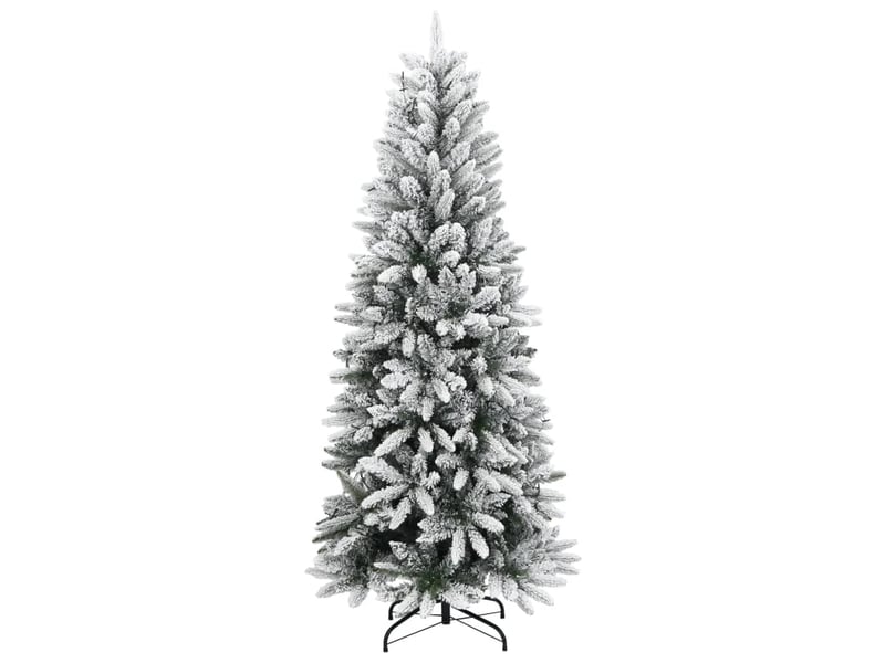  Sapin de noël - arbre de noël artificiel 300 led et neige floquée 180 cm  - Conforama C