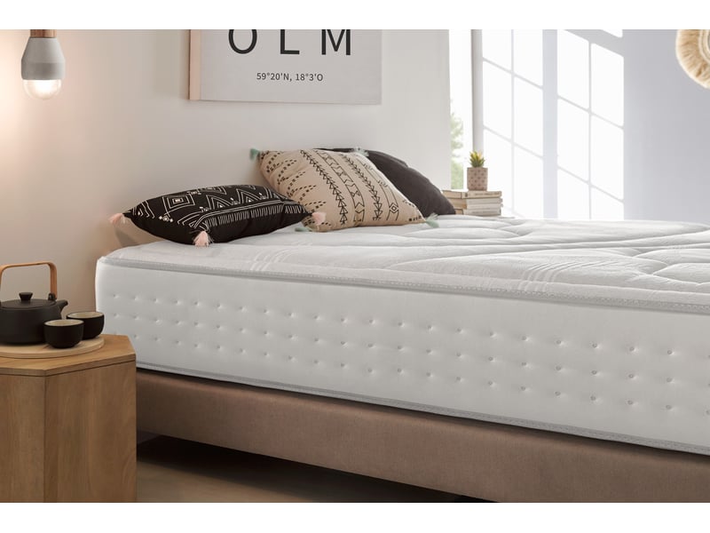 Matelas viscosoft quantum haute densité - 160x180 cm - fermeté medium- moonia  - Conforama C