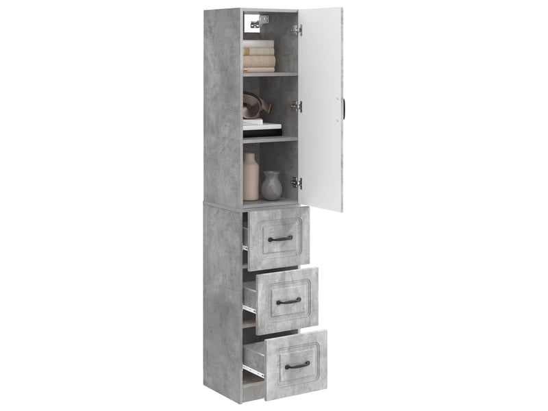 Ensemble de meubles 2 pcs, rangement de salon 33 x 34,5 x 87 cm bois d'ingénierie shl7186 - Conforama C