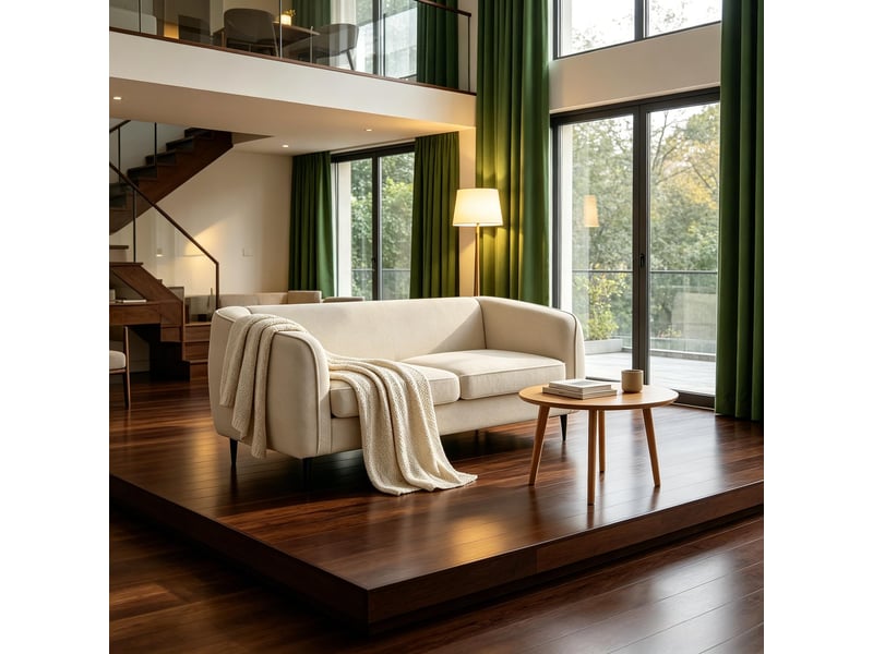  Canapé 2 places corda, beige, design courbé, loveseat moderne, canapé convertible, style accent  - Conforama E