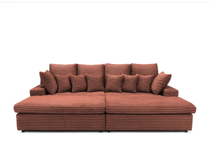 Canapé lazy tilia 52 brique - Conforama A