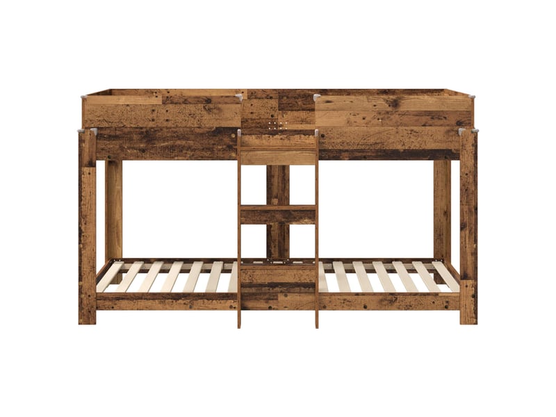 Lit superposé pour enfants - lit jeune bois ancien 80 x 200 cm - Conforama E