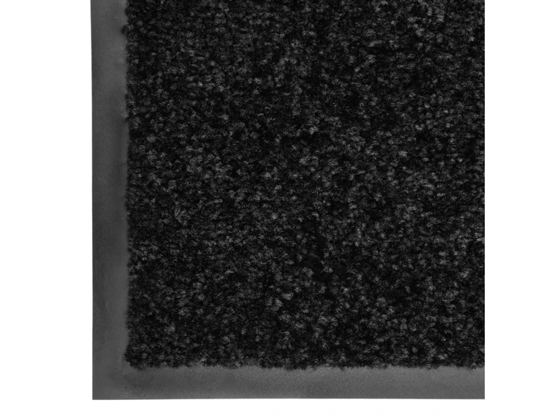  Paillasson lavable noir 60x90 cm - comfortxl 323410 - Conforama C