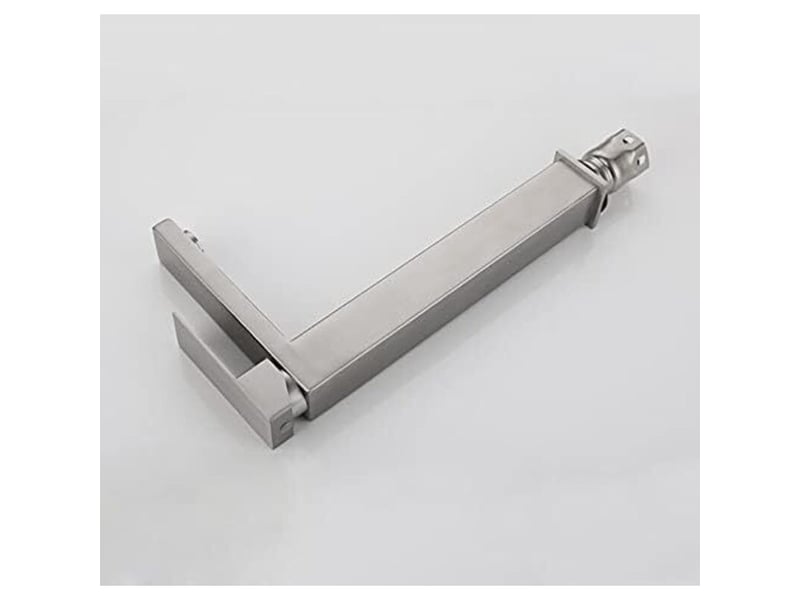  Robinet mitigeur de lavabo monté sur comptoir en laiton pour eau chaude et froide (couleur : argent)  - Conforama D