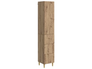 Armoire <strong></strong> <strong></strong> coloris bois clair largeur 33 cm