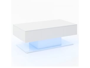Table basse  coloris blanc  