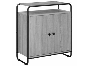 Buffet 2 porte(s) - 68 cm coloris gris