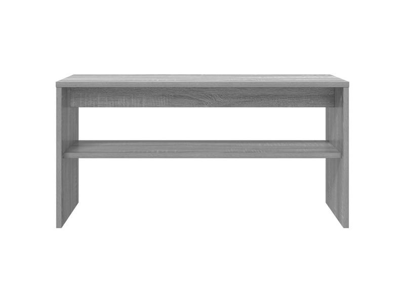Meuble tv - banc tv - meuble de rangement 80 x 30 x 40 cm gris sonoma bois d'ingénierie - Conforama E
