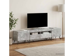 Meuble tv coloris gris 49 cm <strong></strong>  <strong></strong>