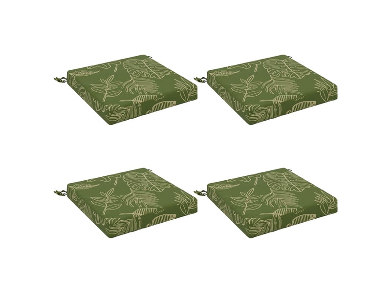  Lot de 4 coussins de siège, coussins d'assise soest 100 % polyester cf60160  - Conforama A