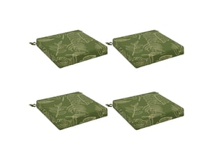 Lot de 4 coussins de siège, coussins d'assise soest 100 % polyester cf60160