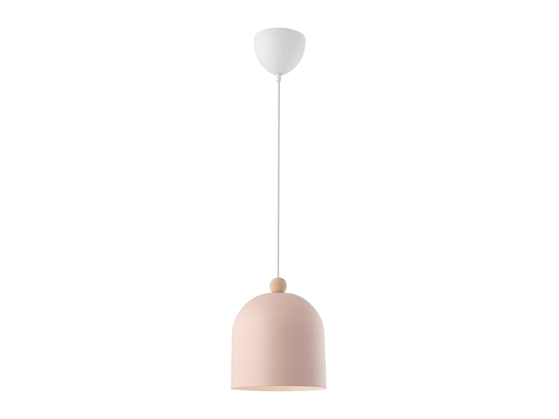Suspension gaston  métal rose poudré, h.24 - ip20 - e27 nordlux intérieur 2412653057 - Conforama B