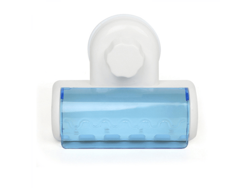  Support 5 brosse à dents rack plastique ventouse brosse à dents tenant etagère pour salle de bain  - Conforama A