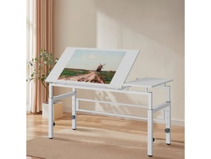 Plateau 127 cm coloris blanc