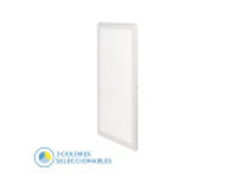  Panneau led plat fabrilamp llano 36 w 3600 lm 3000-4000-6500 k blanc ip40 3,8 x 30 x 60 cm 180606001 - Conforama B