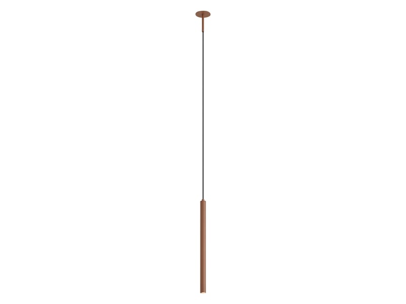  Moderne hanglamp mokka met ingebouwde plafondplaat - chuba  - Conforama B