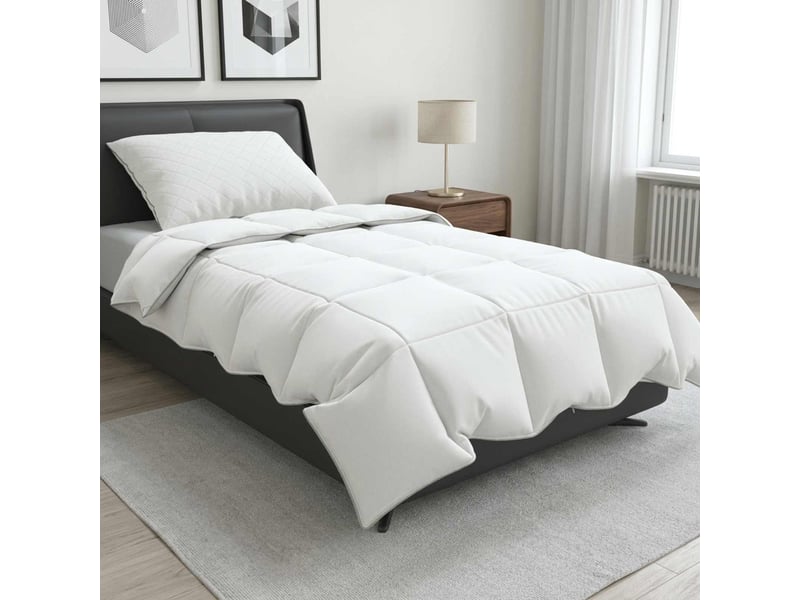  Couette - duvet fulda 135 x 200 cm été 100 gsm 90% duvet de canard  - Conforama B