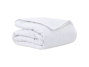 Duvet - couette 2-en-1 blanc 135 x 200 cm plume