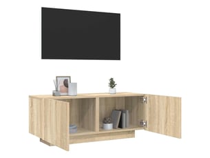 Meuble tv coloris marron 100 cm <strong></strong>  <strong></strong>