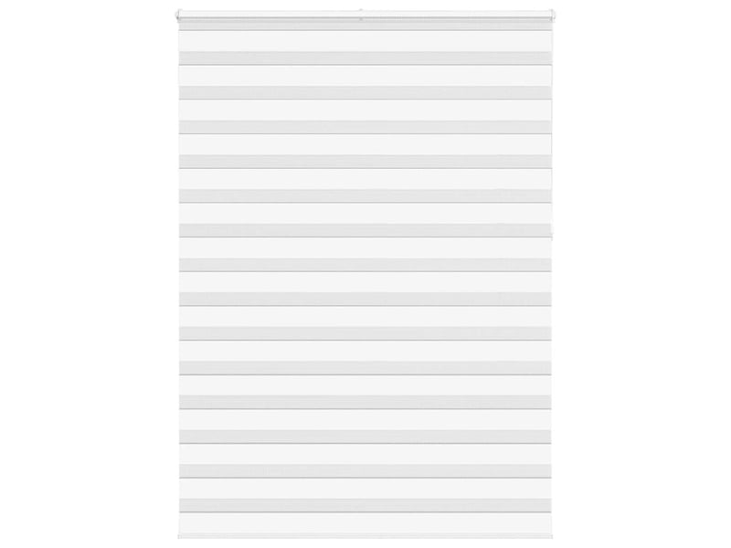 Store zèbre, store de fenêtre blanc 160x230 cm largeur du tissu 155,9cm polyester cf48390 - Conforama B