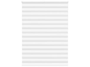 Store zèbre, store de fenêtre blanc 160x230 cm largeur du tissu 155,9cm polyester cf48390
