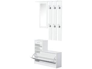 Console 1 tiroir(s)  coloris blanc <strong></strong> <strong></strong>