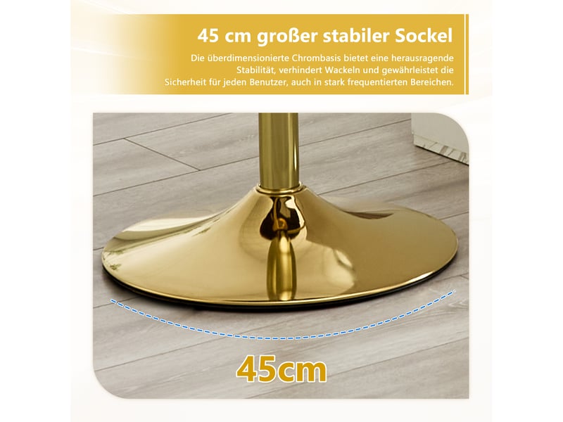  Tabourets de bar lot de 2 réglables en hauteur avec dossier - lpospi - pivotants à 360°, repose-pieds, pu - noir  - Conforama E