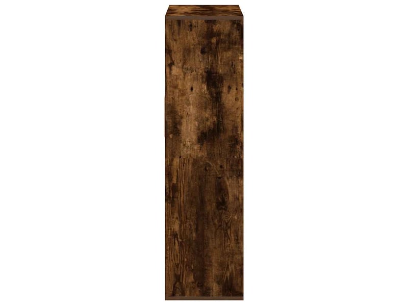  Bibliothèque, étagère de rangement chêne fumé 66x31x112 cm bois d'ingénierie  - Conforama E