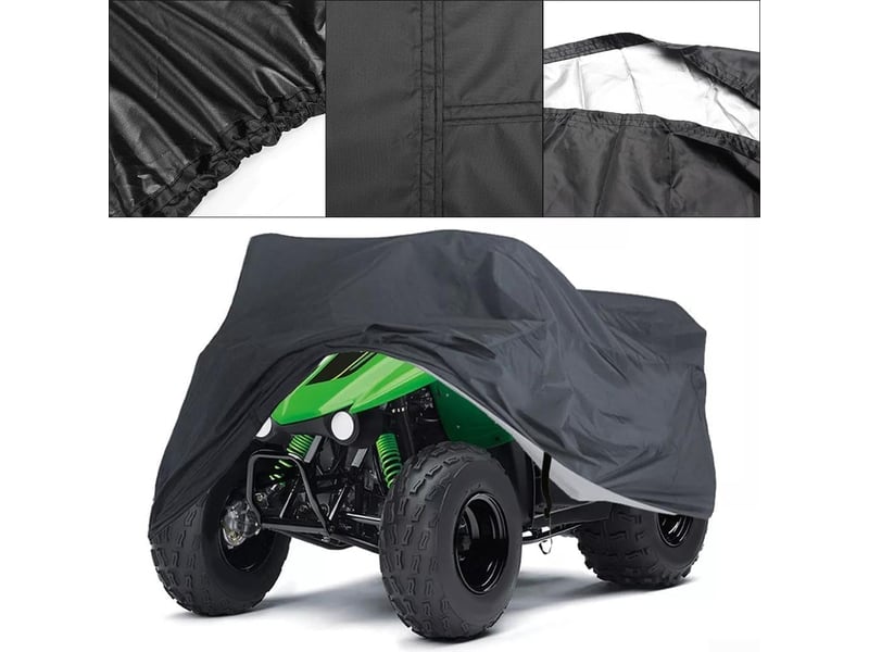  Housse de protection en tissu oxford pour tracteur de jardin extérieur imperméable, 210 x 120 x 115cm  - Conforama C