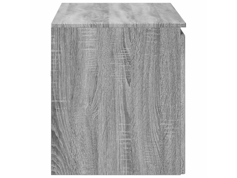  Cabinet salle de bain mural, meuble de rangement sonoma gris 62.5x44.5x50 cm  - Conforama D