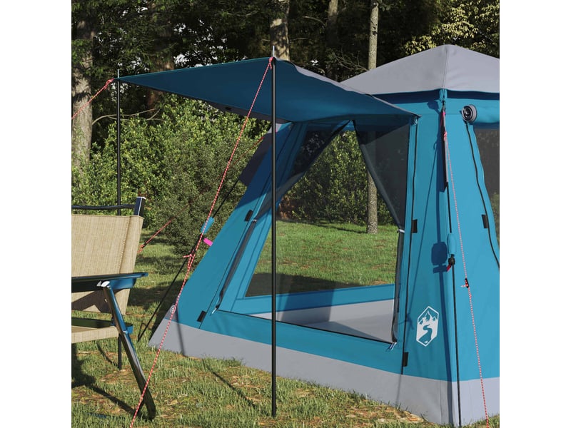  Camping tente 3 personne bleu polyester 185t  - Conforama C