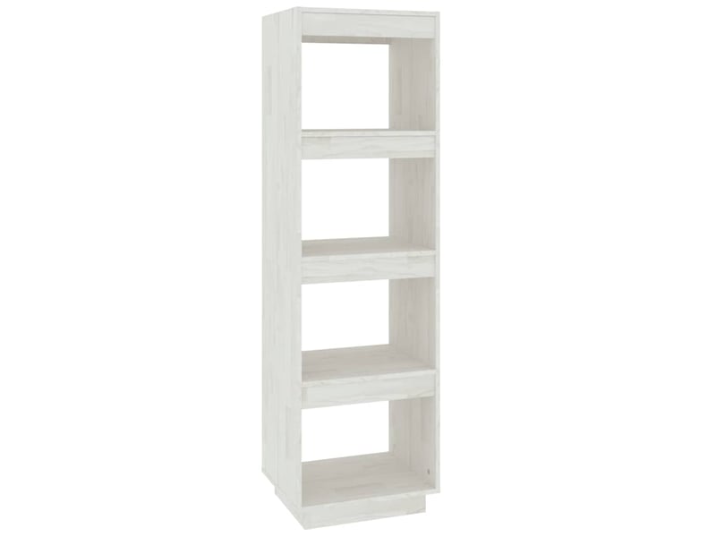  Bibliothèque, étagère de rangement blanc 40x35x135 cm pin massif  - Conforama A
