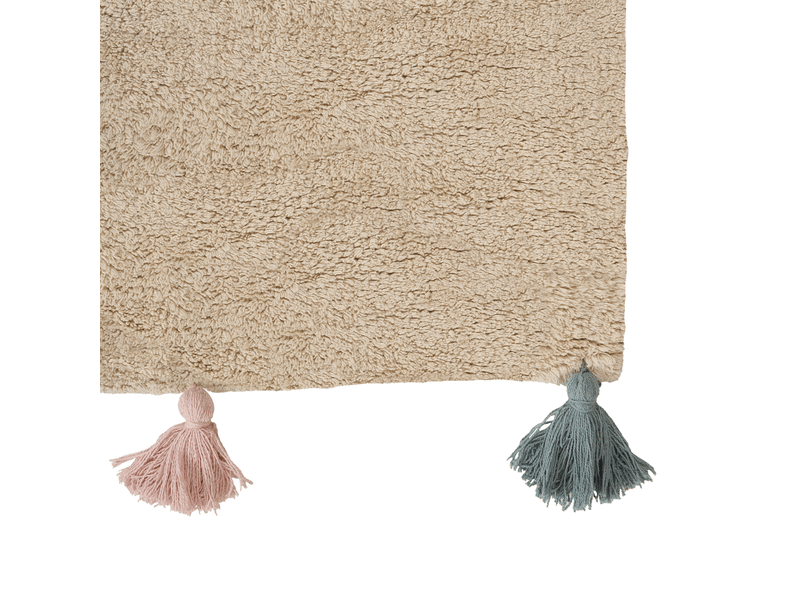 Tapis enfant kodinhi beige 140 x 200 cm coton - Conforama E
