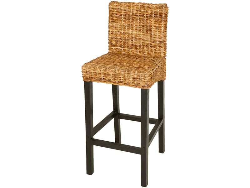 Lot de 2 tabouret de bar, chaise de bar abaca  - Conforama A