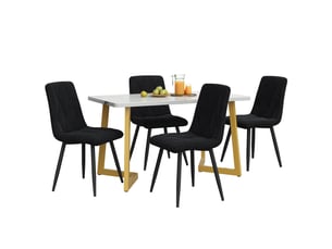 Ensemble table rectangulaire  4 chaise(s)  <strong>MODENUIT </strong> <strong></strong> 