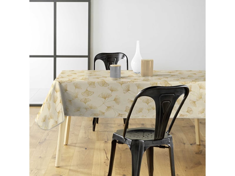  Nappe toile cirée celte 140x240cm naturel  - Conforama D