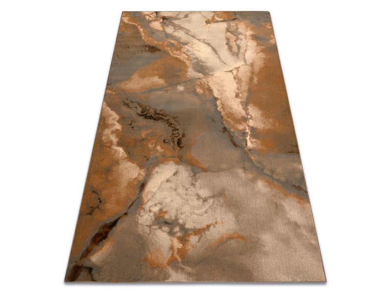  Tapis en laine omega limus marbre brunes 200x300 cm  - Conforama A