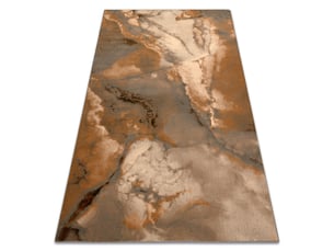 Tapis en laine omega limus marbre brunes 200x300 cm