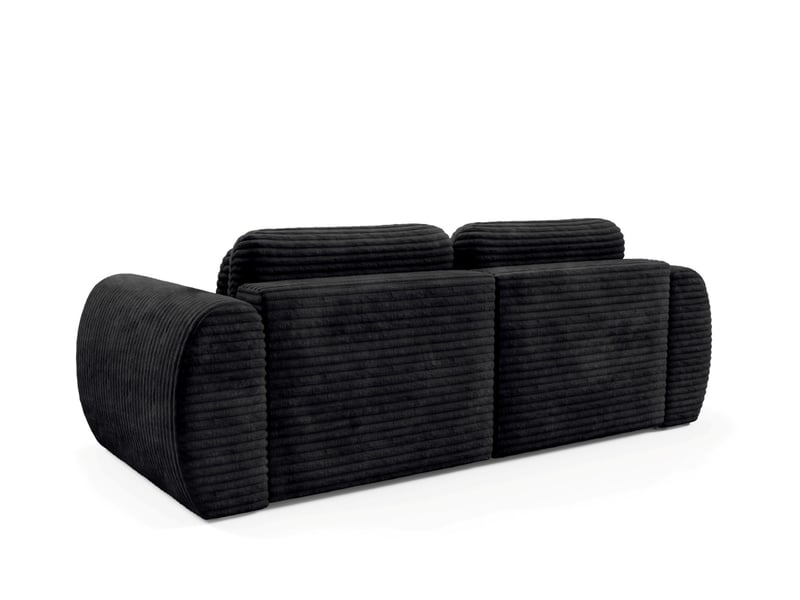  Canapé convertible premium cloud noir  - Conforama C