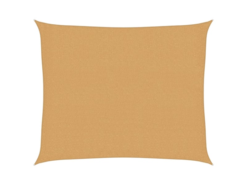 Voile d'ombrage - voile d'ombre - voile parasol 160 gm² rectangulaire sable 2,5x3 m pehd  - Conforama A