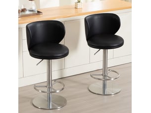 Tabouret coloris noir <strong>FLORAGRACE</strong> <strong></strong>