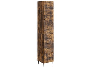 Armoire <strong></strong> <strong></strong> coloris bois clair largeur 33 cm