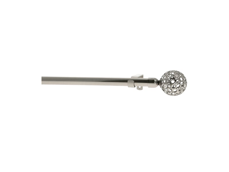  Kit de tringle extensible en métal avec embouts sphériques  d1916 mm 160-300 cm  - Conforama A