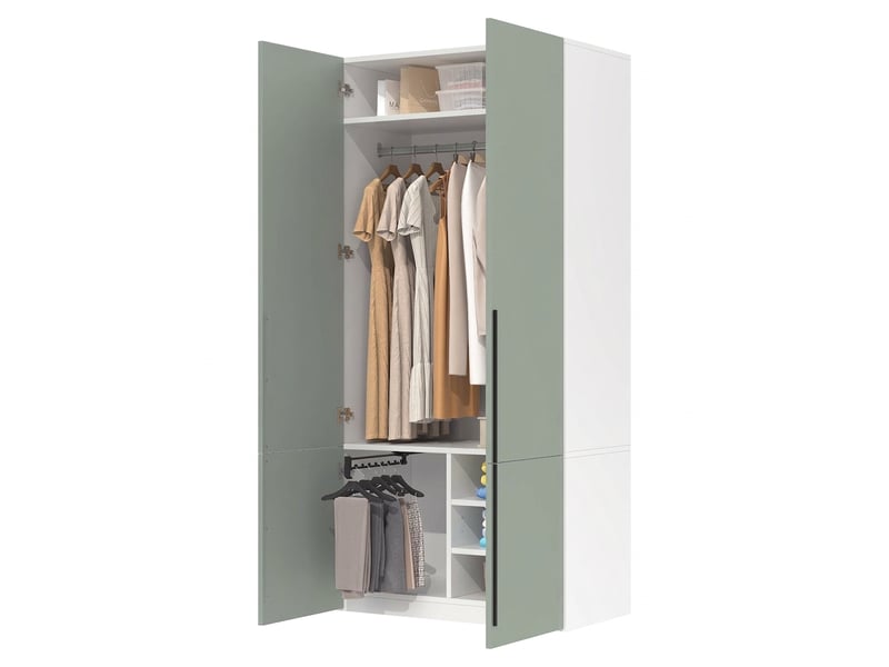 Vestiaire d'entrée avec banc à chaussures et éclairage led, 90x47x145 cm, mdf chêne - Conforama E