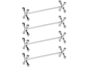 4 pièces repose-baguettes, repose-couteau en acier inoxydable et porte-baguettes table à manger support de cuillère outil de vaisselle pour la fête