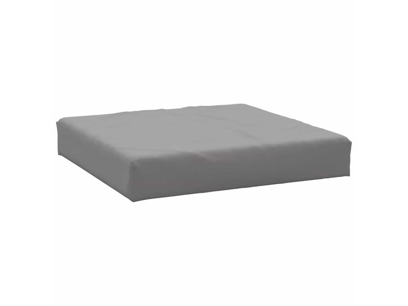  Coussin de palette, coussin de chaise, coussin de canapé gris 60x60x9,5 cm tissu oxford cf55351  - Conforama A