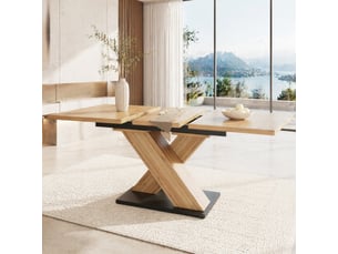 Ensemble table rectangulaire 0 banc(s) 0 chaise(s) 0 tabouret(s) inclu(s) MEUBLIV