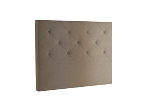 Tete de lit A poser largeur 200 cm <strong>M114</strong> <strong>7746849</strong> finition tissu taupe
