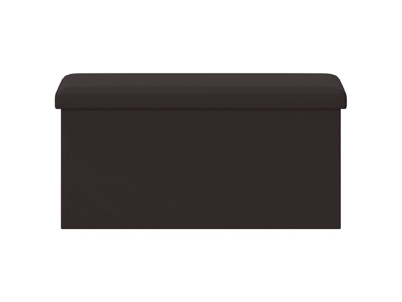  Banc chambre, banc de rangement pliable marron 180 kg 80 l 77x38x38 cm  - Conforama C